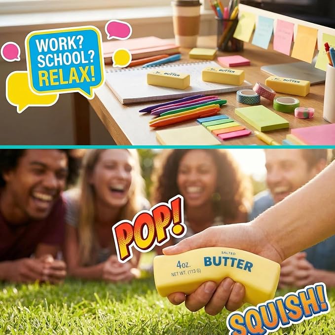 Slow Rising Butter Squishy