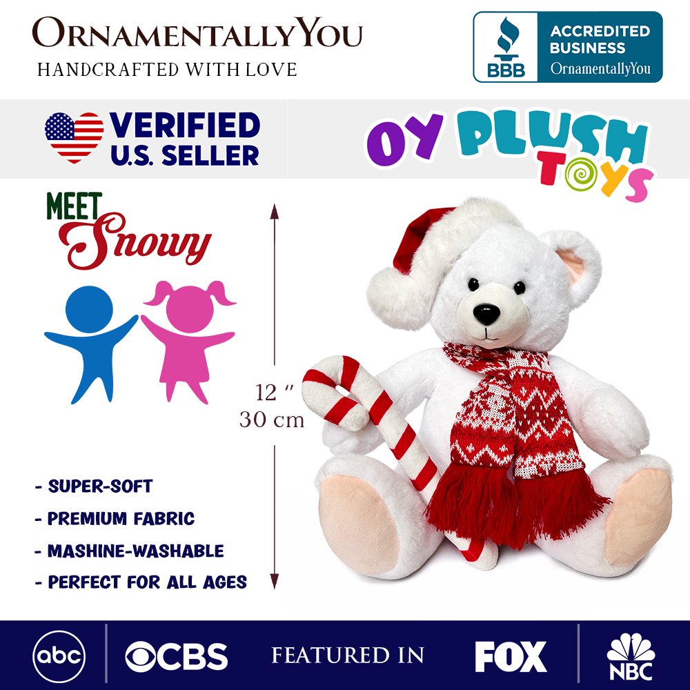 Snowy the Polat Bear Plushie